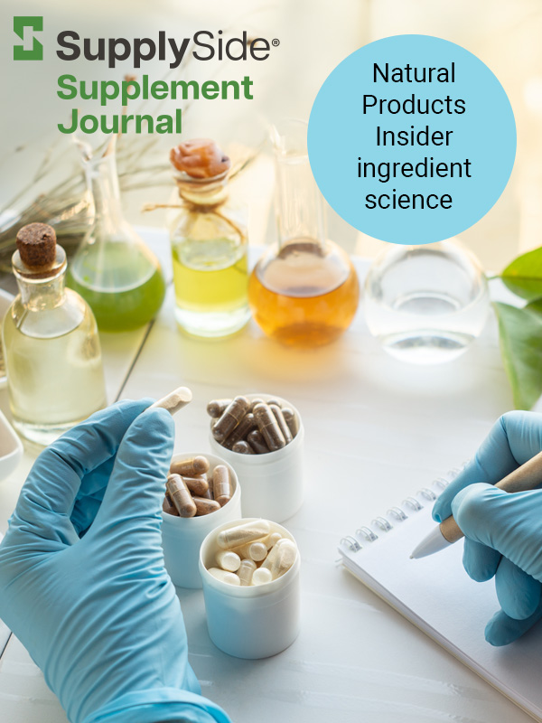 Report: SupplySide Supplement Journal Ingredient Science 